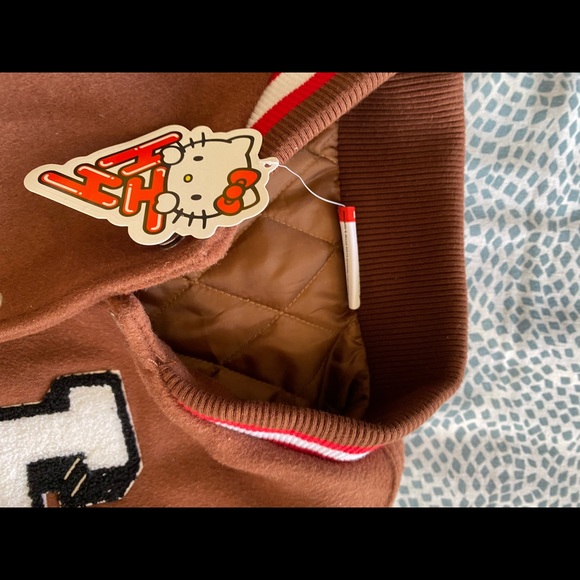 Hello kitty apples varsity bomber jacket - Picture 3 of 9